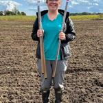 Katelyn Anderson defends thesis on impacts of pumpkin waste as farm fertilizer